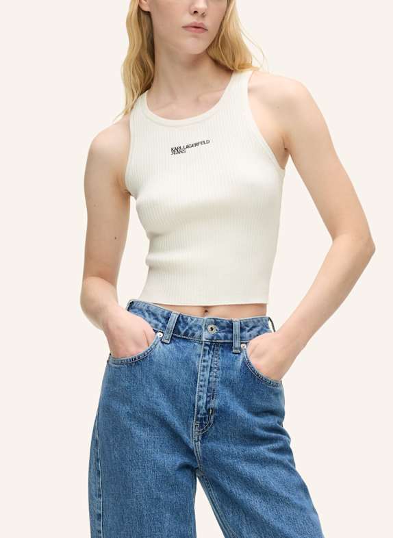 KARL LAGERFELD JEANS Top BEIGE