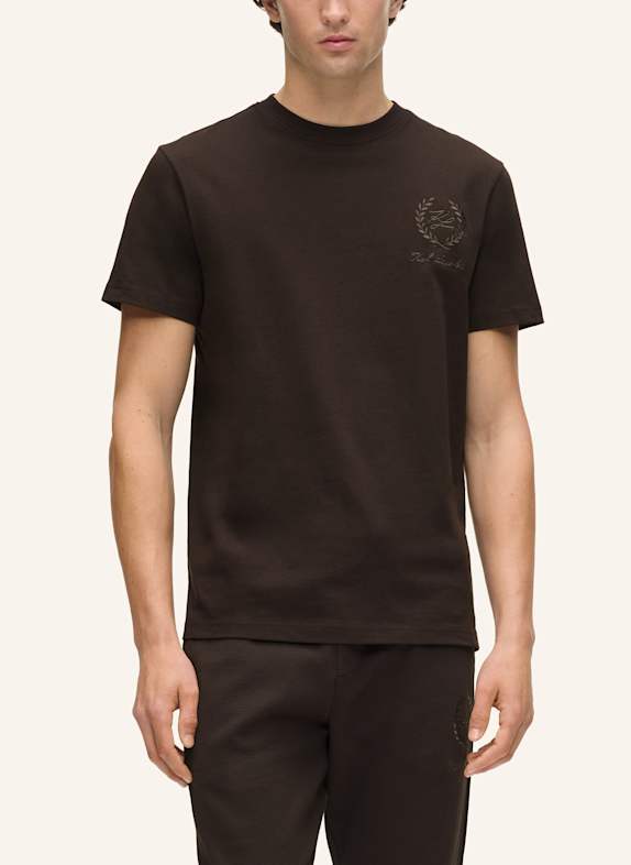 KARL LAGERFELD Top DUNKELBRAUN