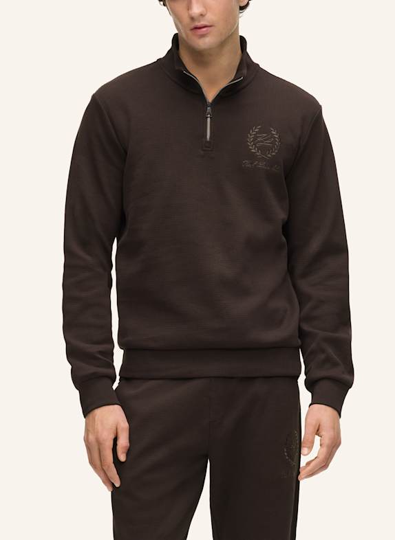 KARL LAGERFELD Top DUNKELBRAUN