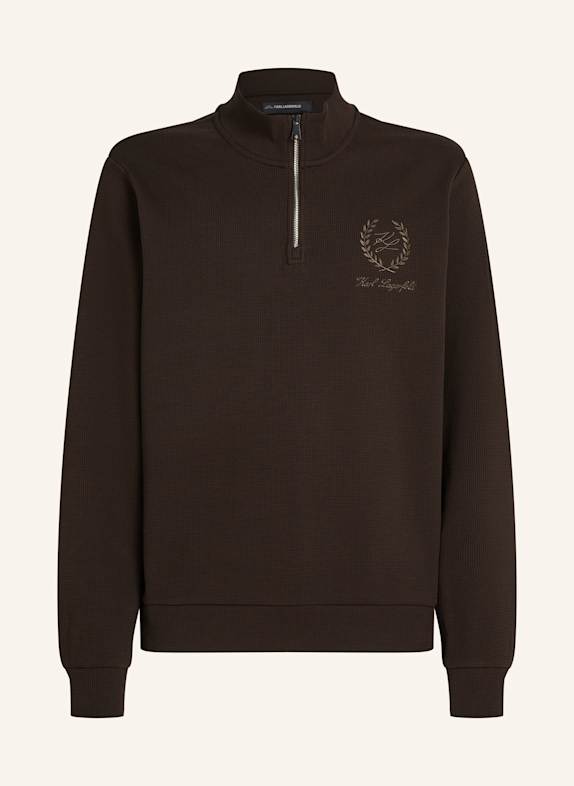 KARL LAGERFELD Top DUNKELBRAUN