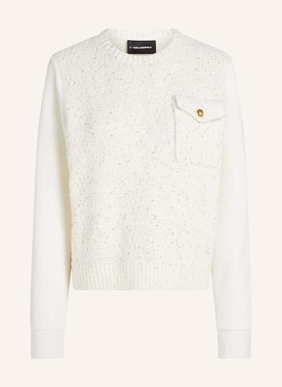 KARL LAGERFELD Sweatshirt BEIGE
