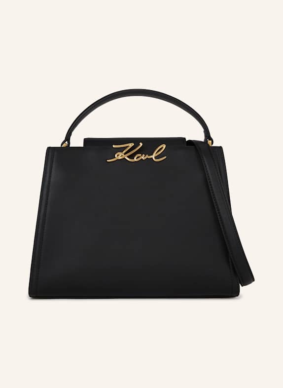 KARL LAGERFELD Tasche SCHWARZ/ GOLD