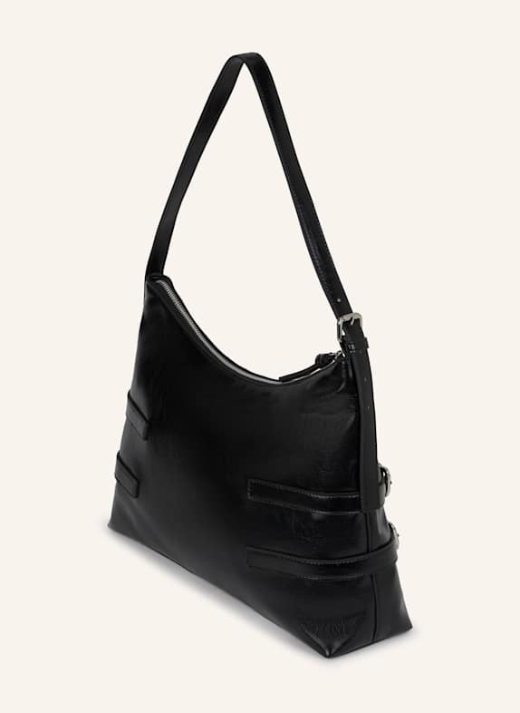 KARL LAGERFELD JEANS Schultertasche SCHWARZ
