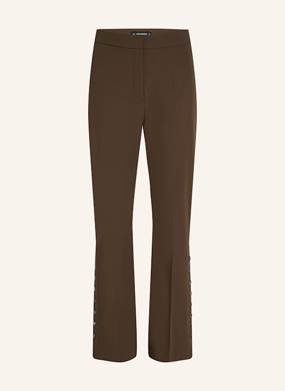 KARL LAGERFELD Hose BRAUN