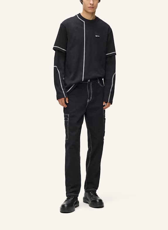 KARL LAGERFELD JEANS Hose SCHWARZ