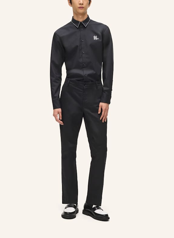 KARL LAGERFELD Hose SCHWARZ