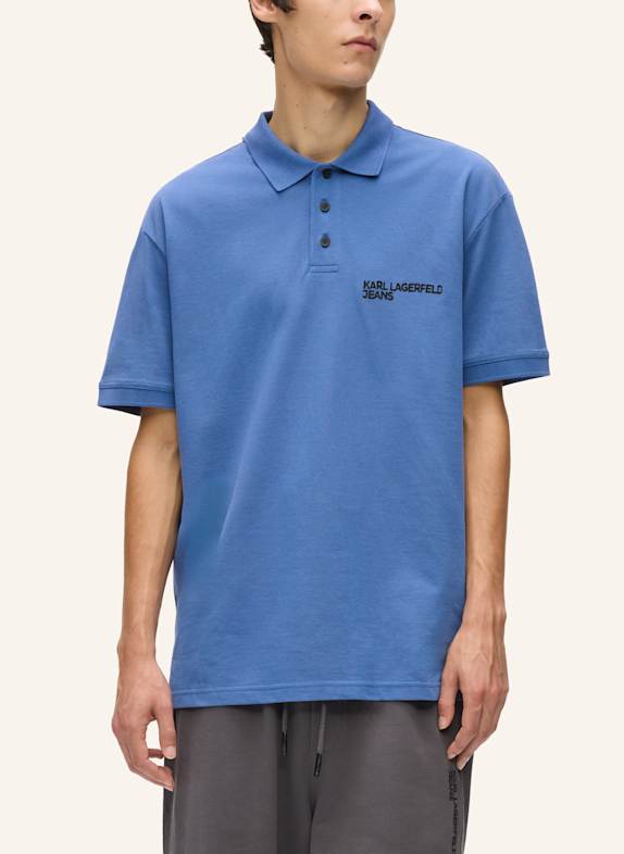 KARL LAGERFELD JEANS Poloshirt BLAU