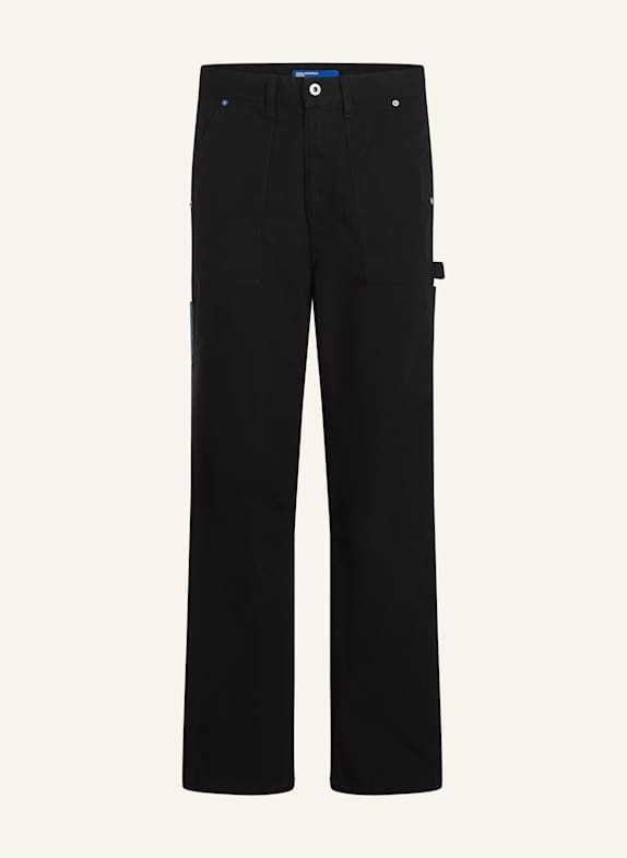 KARL LAGERFELD JEANS Hose BLAU/ SCHWARZ