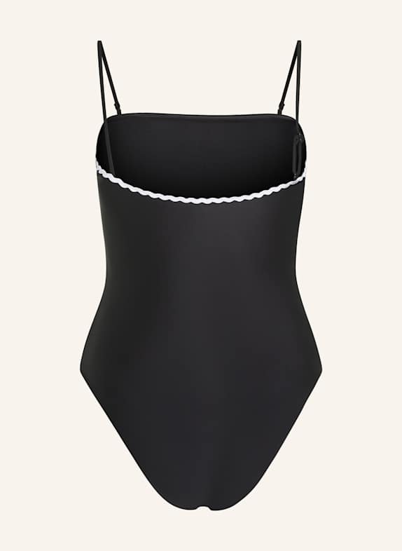 KARL LAGERFELD Badeanzug SCHWARZ