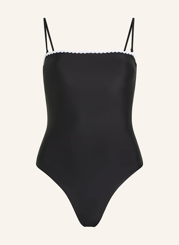 KARL LAGERFELD Badeanzug SCHWARZ