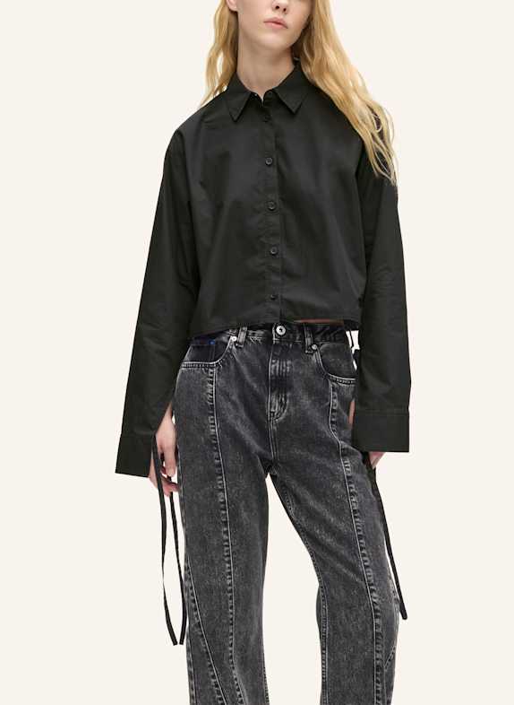 KARL LAGERFELD JEANS Bluse SCHWARZ