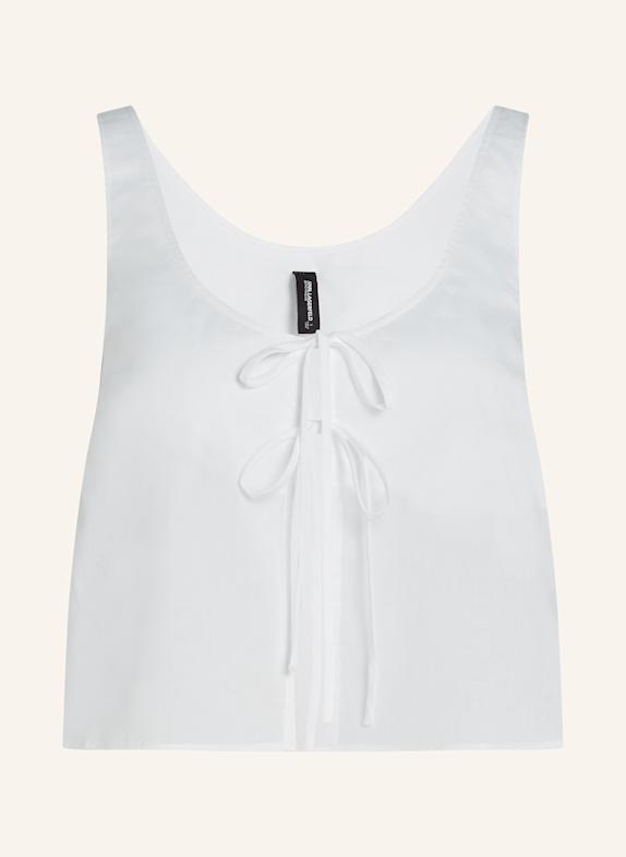 KARL LAGERFELD Top WEISS