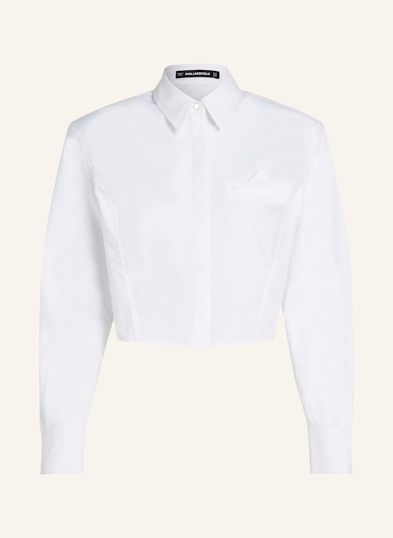 KARL LAGERFELD Bluse WEISS