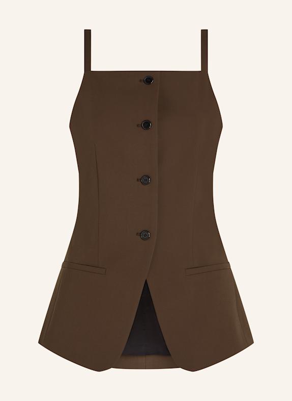 KARL LAGERFELD Bluse BRAUN