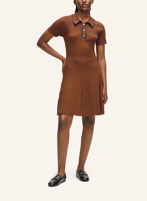 KARL LAGERFELD Kleid BRAUN