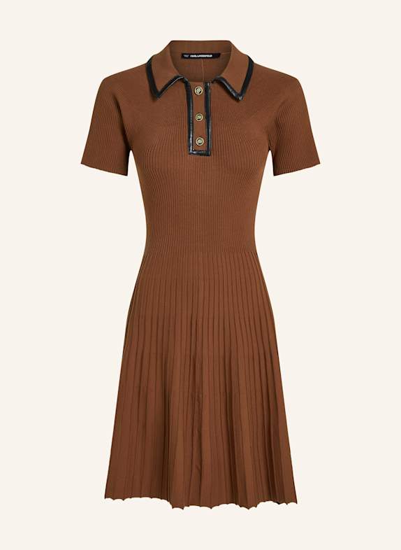 KARL LAGERFELD Kleid BRAUN