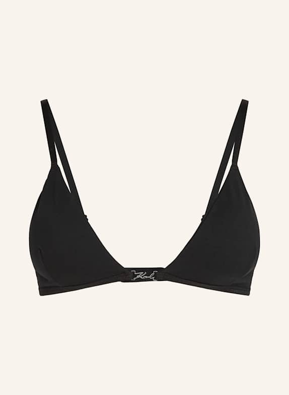 KARL LAGERFELD Top SCHWARZ