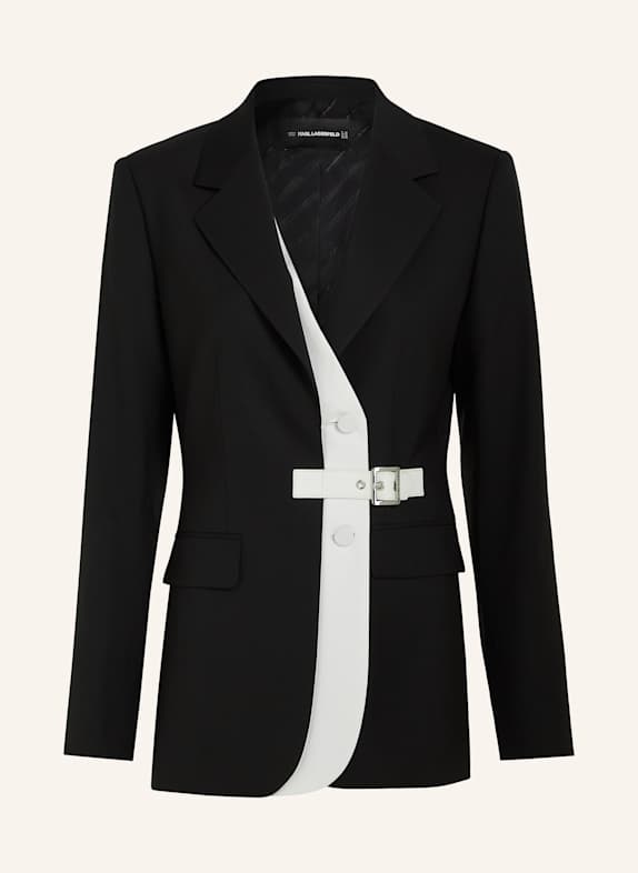KARL LAGERFELD Weste SCHWARZ