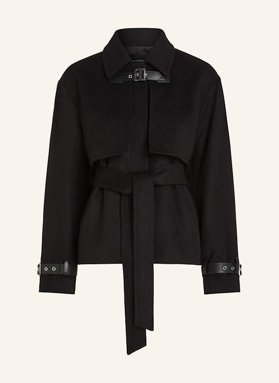 KARL LAGERFELD Mantel SCHWARZ