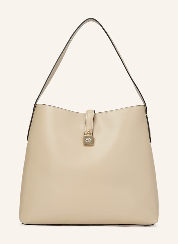 KARL LAGERFELD Hobo-Bag BEIGE