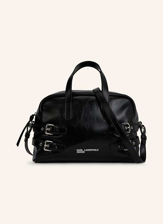 KARL LAGERFELD JEANS Bowlingtasche SCHWARZ