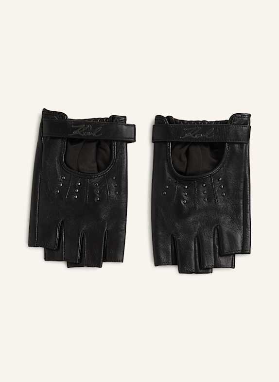 KARL LAGERFELD Handschuhe SCHWARZ