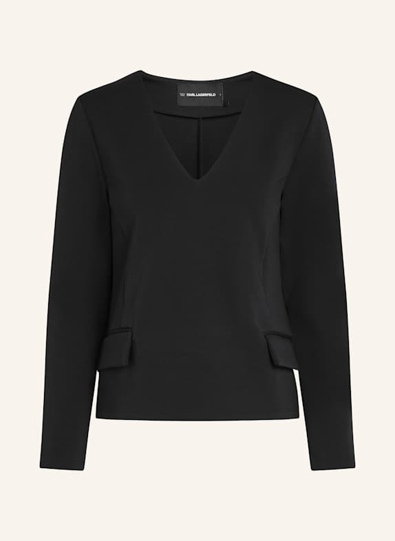KARL LAGERFELD Sweatshirt SCHWARZ