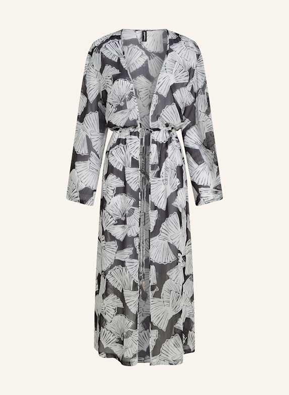 KARL LAGERFELD Strandkleid SCHWARZ