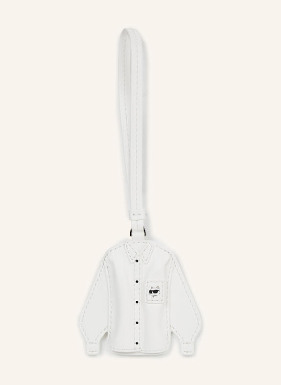 KARL LAGERFELD Schlüsselanhänger WEISS
