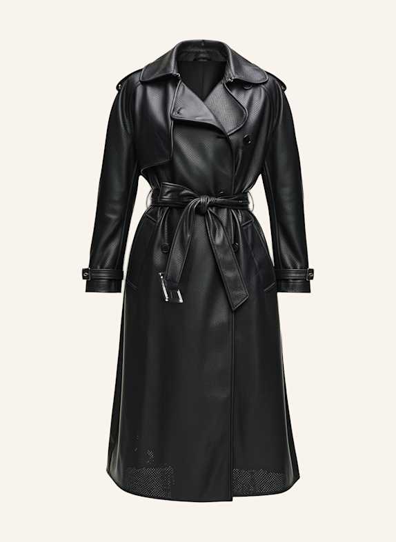 KARL LAGERFELD Mantel SCHWARZ