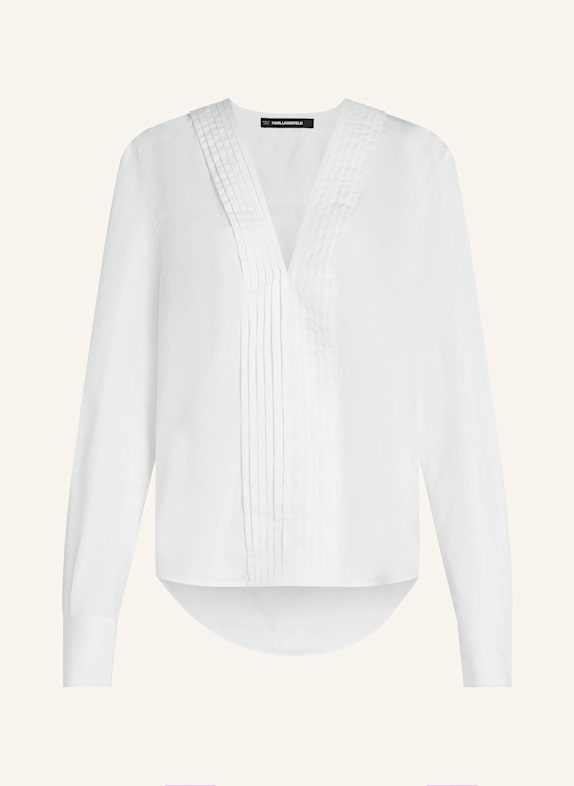 KARL LAGERFELD Bluse KL STUDIO WEISS