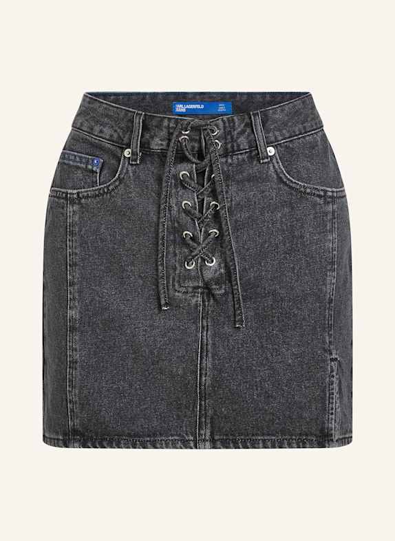 KARL LAGERFELD JEANS Rock SCHWARZ