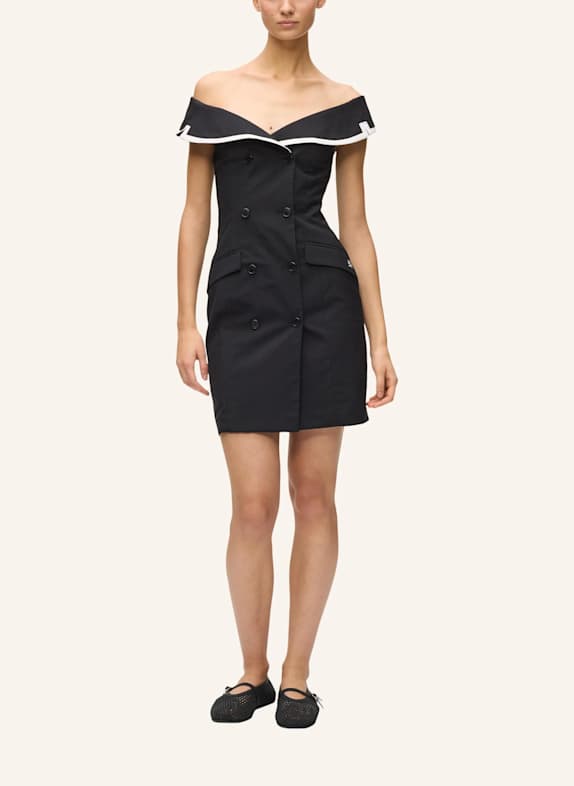 KARL LAGERFELD Kleid SCHWARZ