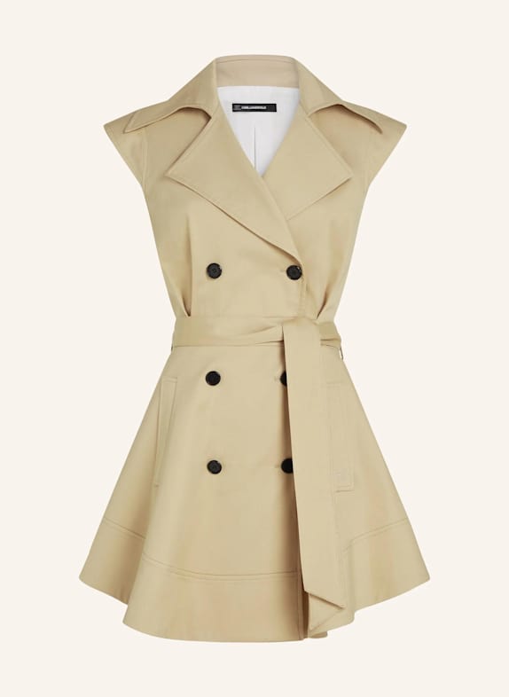 KARL LAGERFELD Kleid BEIGE
