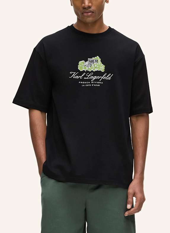 KARL LAGERFELD T-shirt SCHWARZ