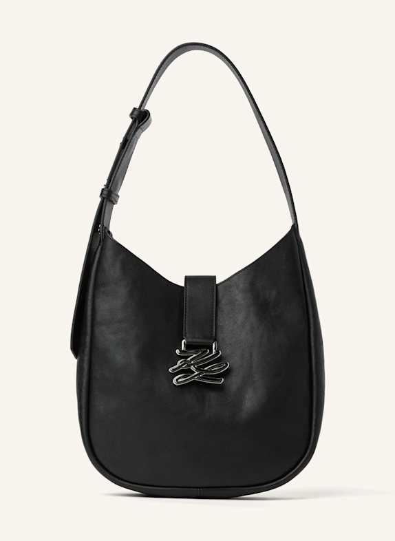 KARL LAGERFELD Hobo-Bag SCHWARZ