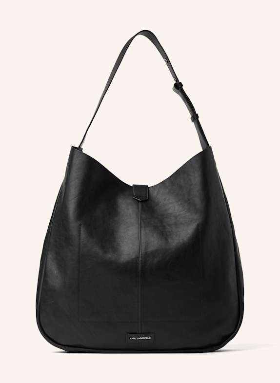 KARL LAGERFELD Hobo-Bag SCHWARZ