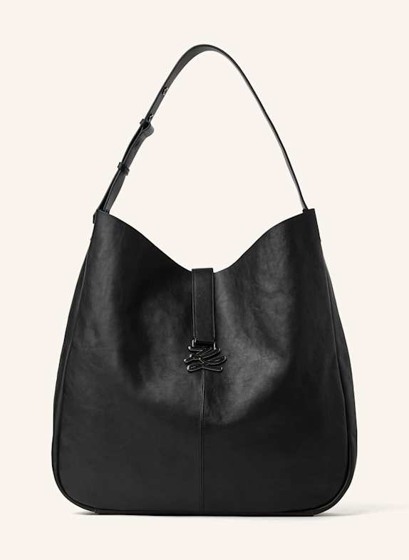 KARL LAGERFELD Hobo-Bag SCHWARZ