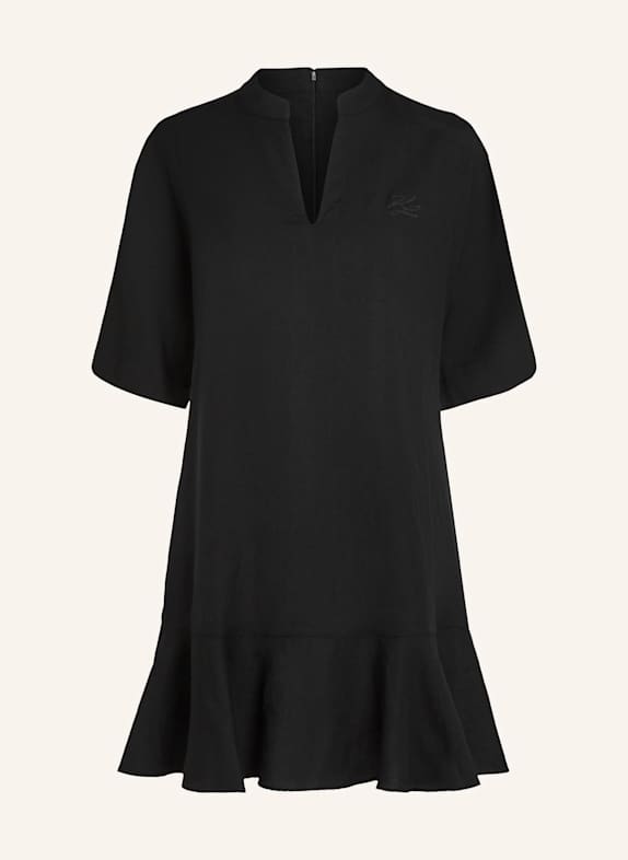 KARL LAGERFELD Kleid SCHWARZ
