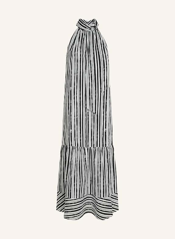 KARL LAGERFELD Kleid WEISS/ SCHWARZ