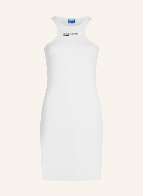 KARL LAGERFELD JEANS Kleid WEISS