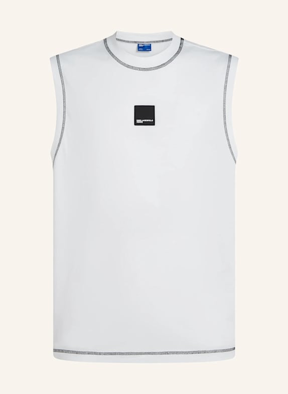 KARL LAGERFELD JEANS Unterhemd WEISS