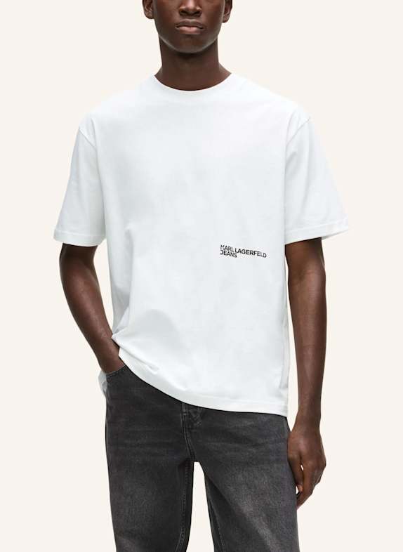 KARL LAGERFELD JEANS T-shirt WEISS