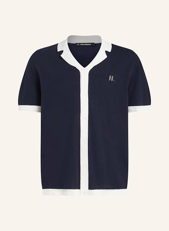 KARL LAGERFELD Poloshirt DUNKELBLAU