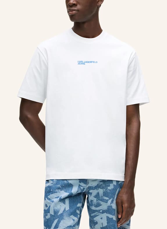 KARL LAGERFELD JEANS T-shirt WEISS