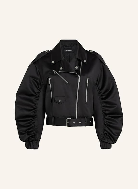 KARL LAGERFELD Bomberjacke SCHWARZ
