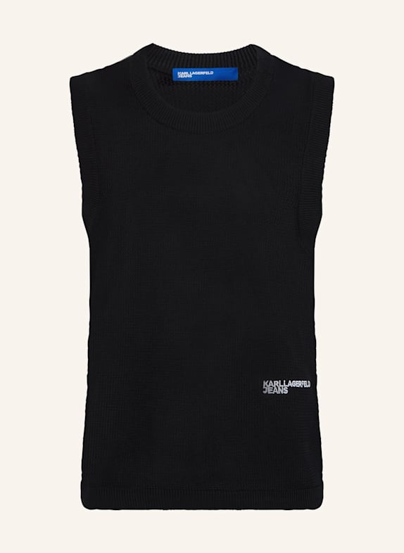 KARL LAGERFELD JEANS Sweatshirt SCHWARZ