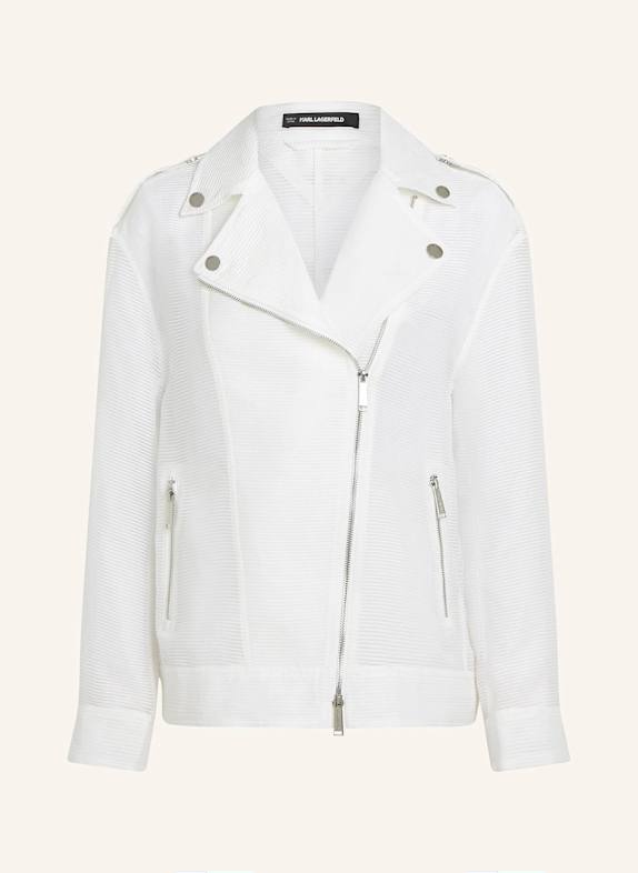 KARL LAGERFELD Jacke WEISS