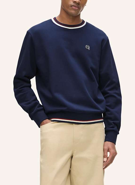 KARL LAGERFELD Sweatshirt DUNKELBLAU
