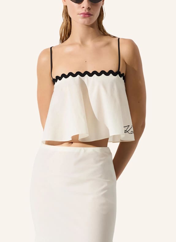 KARL LAGERFELD Top BEIGE